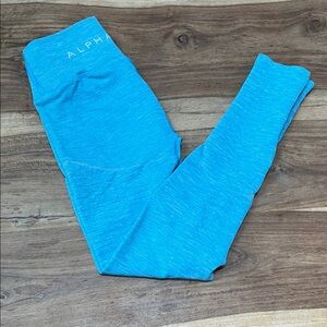 Alphalete Aqua Blue Active Leggings
